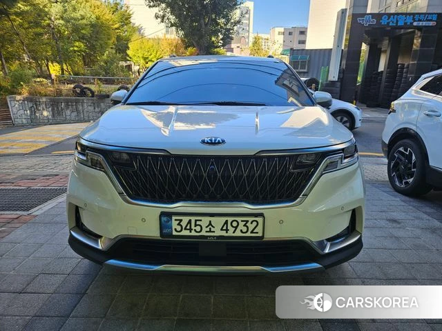 Kia Carnival 4th generation 2021 Белый из Кореи