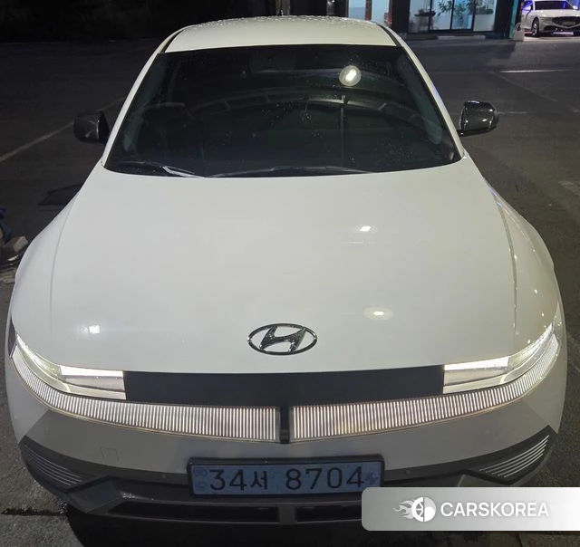 Hyundai Ionic 5 2021 Белый из Кореи