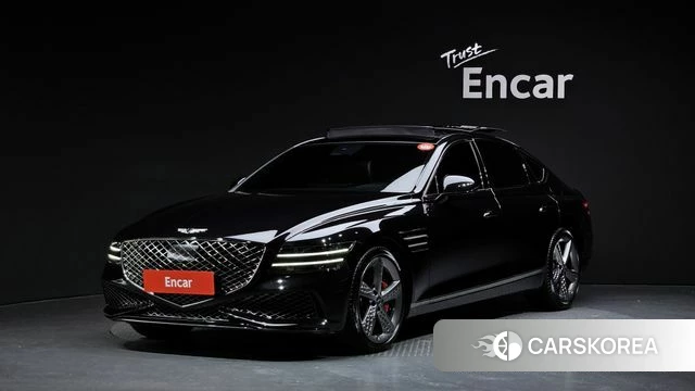 Genesis G80 (RG3) 2022 Черный из Кореи