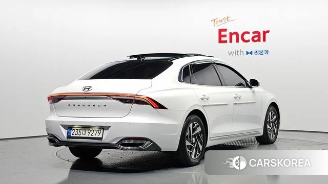 Hyundai The New Grandeur IG Hybrid 2020 Белый из Кореи