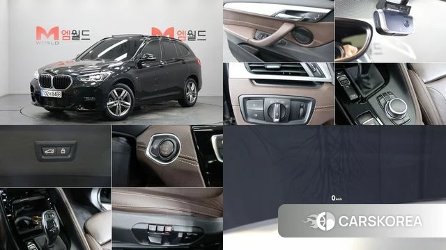 BMW X1 (F48) 2022 Черный из Кореи