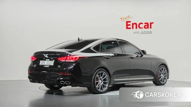 Genesis G80 2019 Черный из Кореи