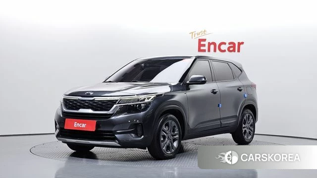Kia Seltos 2019 Серый из Кореи