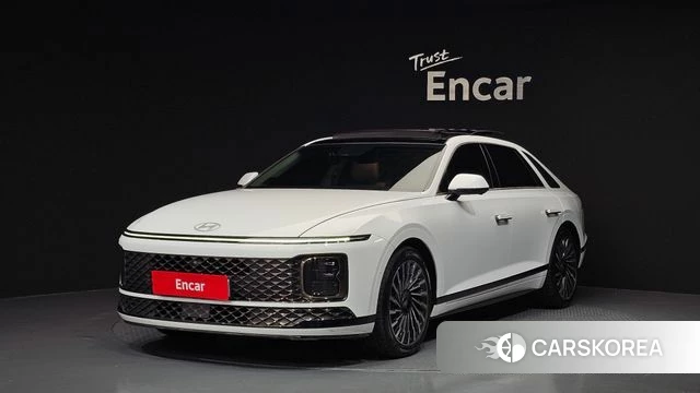 Hyundai Grandeur (GN7) 2022 Белый из Кореи
