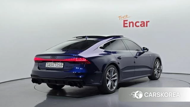Audi A7 (4K) 2020 Синий из Кореи
