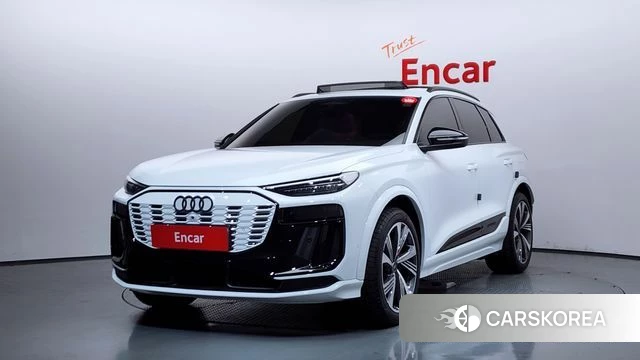Audi SQ6 e-Tron (GF) 2025 Белый из Кореи
