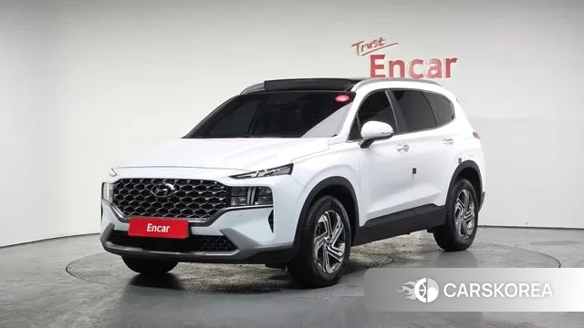 Hyundai The New Santa Fe 2022 Белый из Кореи