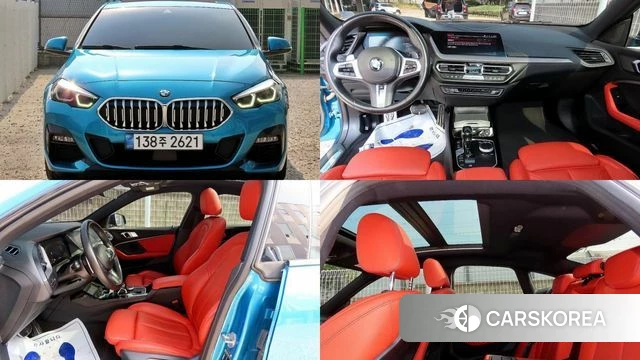 BMW 2 Series Gran Coupe (F44) 2021 Синий из Кореи