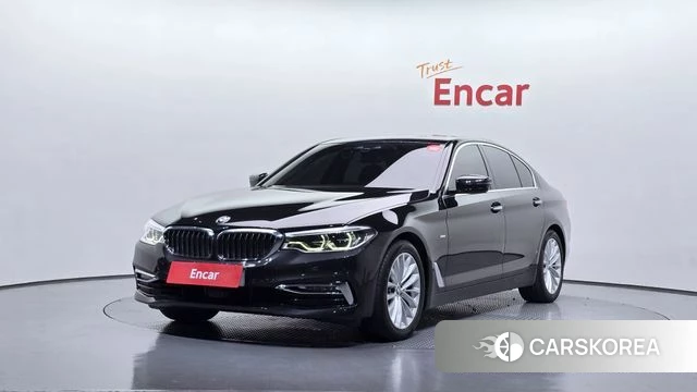 BMW 5 Series (G30) 2018 Черный из Кореи