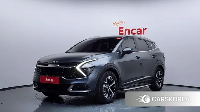 Kia Sportage 5th Generation Hybrid 2021 Серый из Кореи