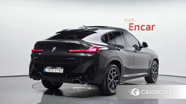 BMW X4 (G02) 2023 Серый из Кореи