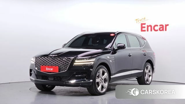 Genesis GV80 2022 Черный из Кореи