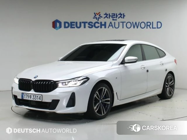 BMW 6 Series GT (G32) 2023 Белый из Кореи