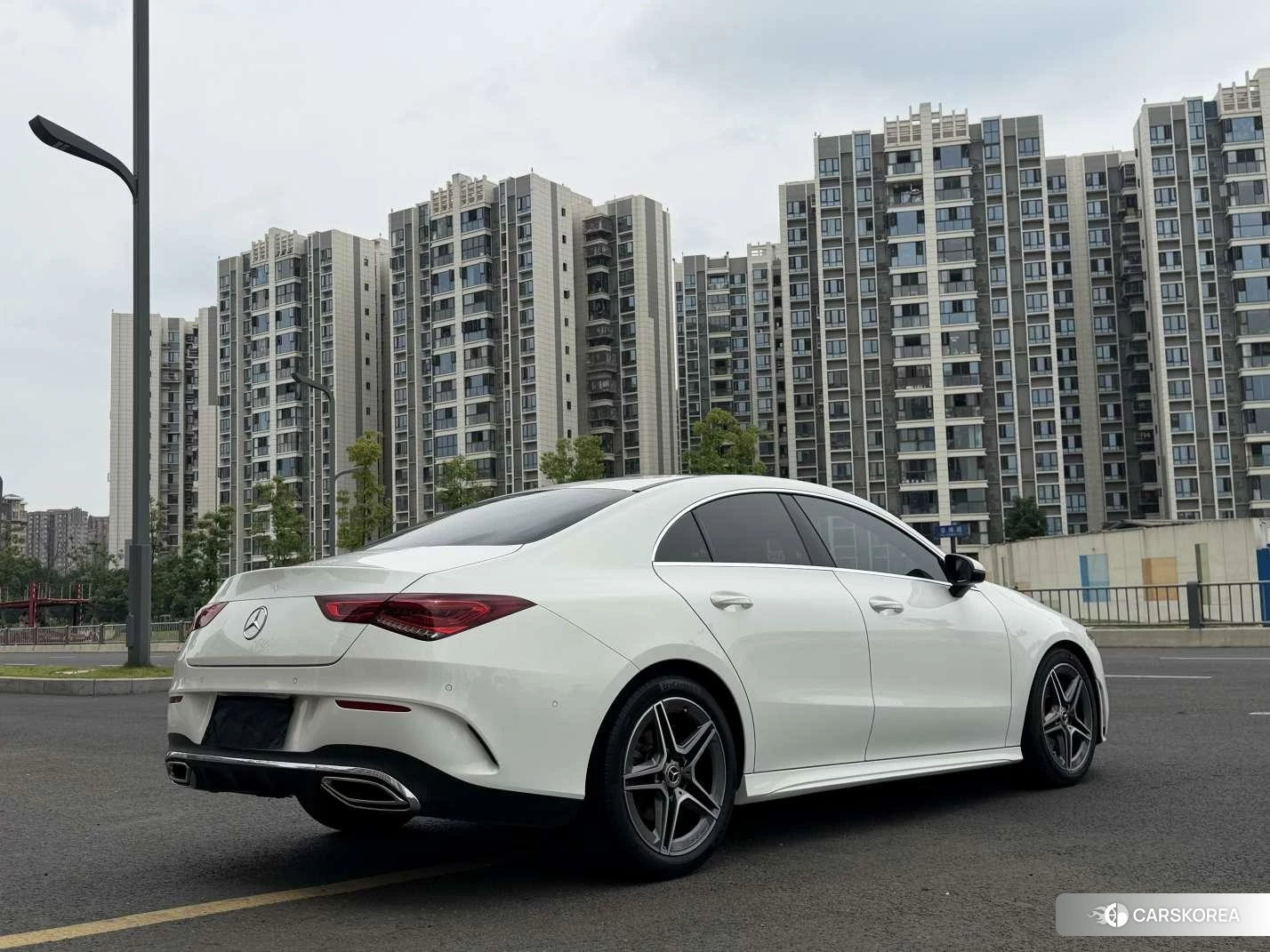 Mercedes-Benz CLA 2021 Белый из Китая