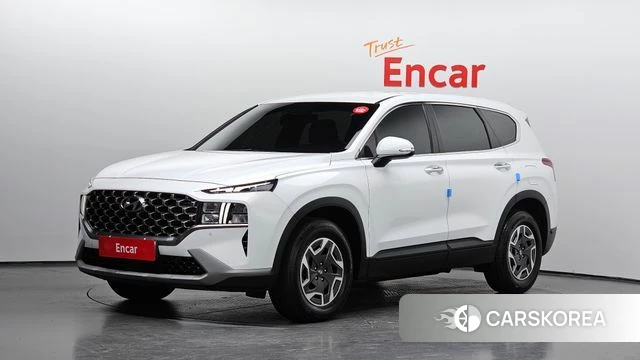 Hyundai The New Santa Fe 2022 Белый из Кореи