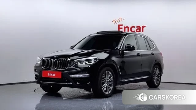 BMW X3 (G01) 2020 Черный из Кореи