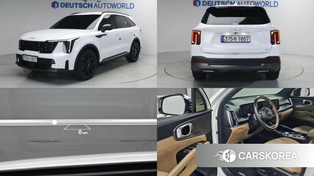 Kia The New Sorento 4th Generation 2024 Белый из Кореи