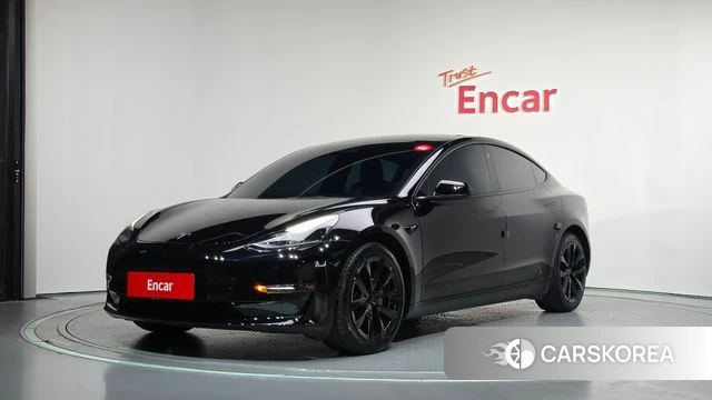 Tesla Model 3 2022 Черный из Кореи