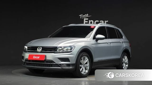Volkswagen Tiguan second Generation 2018 Серебряный из Кореи