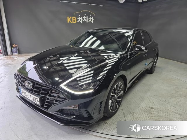 Hyundai Sonata (DN8) 2021 Черный из Кореи
