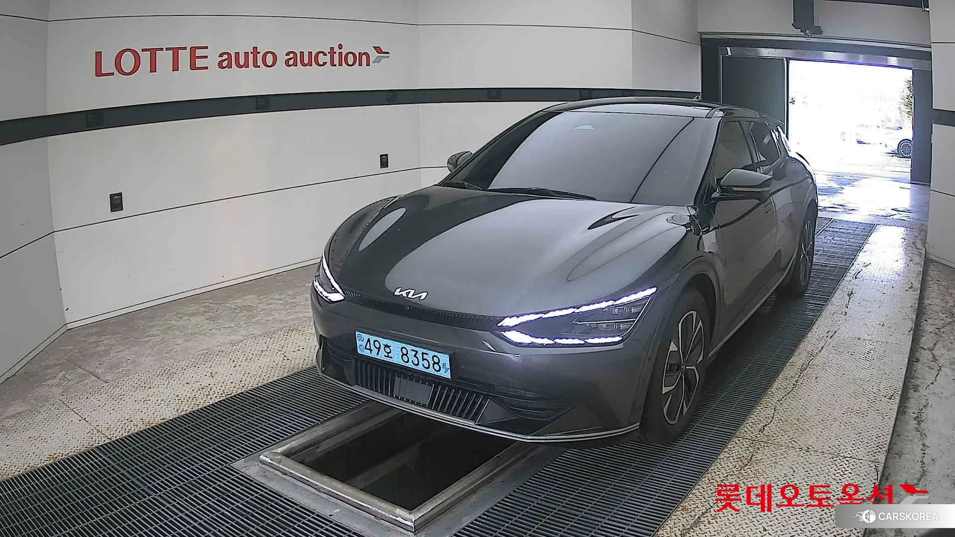 Kia EV6 2022 Interstellagray из Кореи