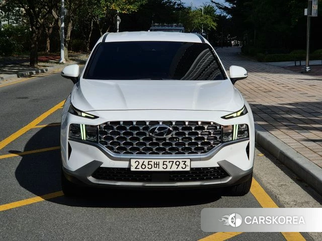 Hyundai The New Santa Fe 2020 Белый из Кореи