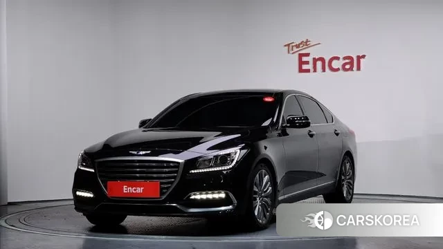 Genesis G80 2018 Черный из Кореи