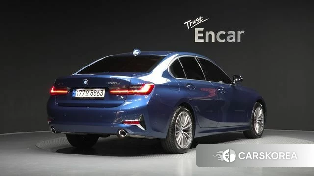 BMW 3 Series (G20) 2021 Синий из Кореи