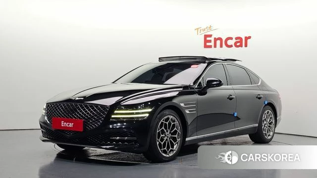 Genesis G80 (RG3) 2021 Черный из Кореи