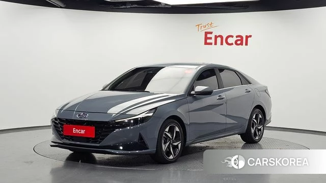 Hyundai Avante (CN7) 2022 Серый из Кореи