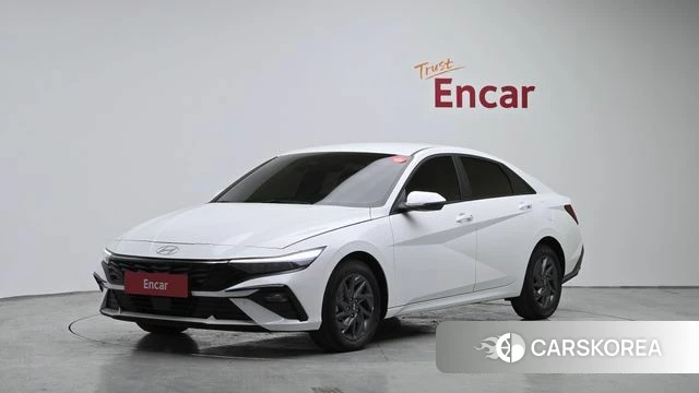 Hyundai The New Avante Hybrid (CN7) 2024 Белый из Кореи