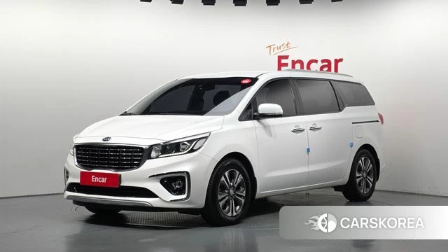 Kia The New Carnival 2018 Белый из Кореи