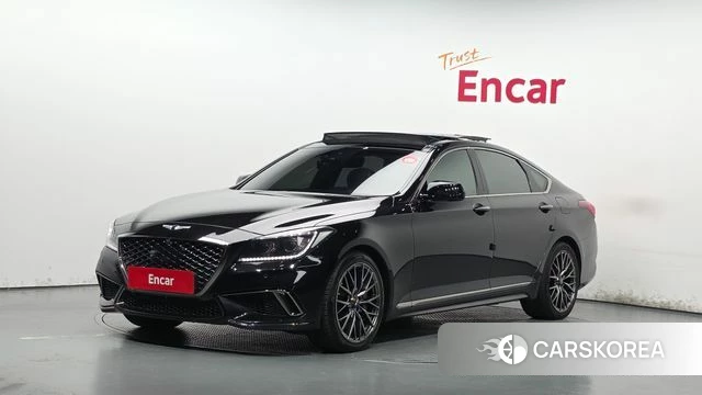 Genesis G80 2018 Черный из Кореи