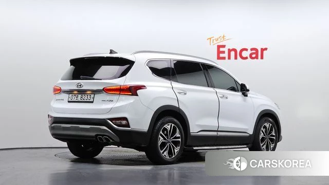 Hyundai Santa Fe TM 2018 Белый из Кореи