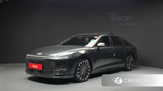 Hyundai Grandeur (GN7) 2022 Серый из Кореи