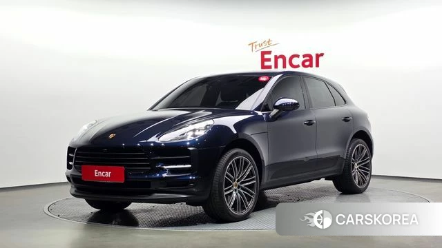 Porsche Macan 2021 Синий из Кореи