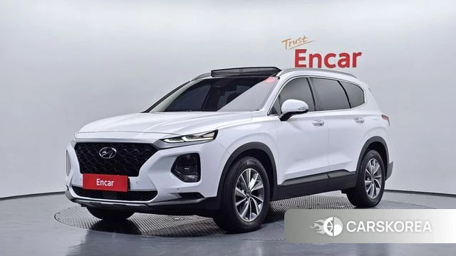 Hyundai Santa Fe TM 2018 Белый из Кореи