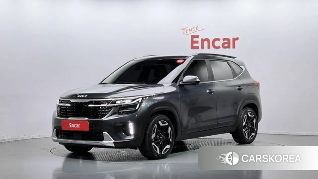 Kia The New Seltos 2023 Серый из Кореи