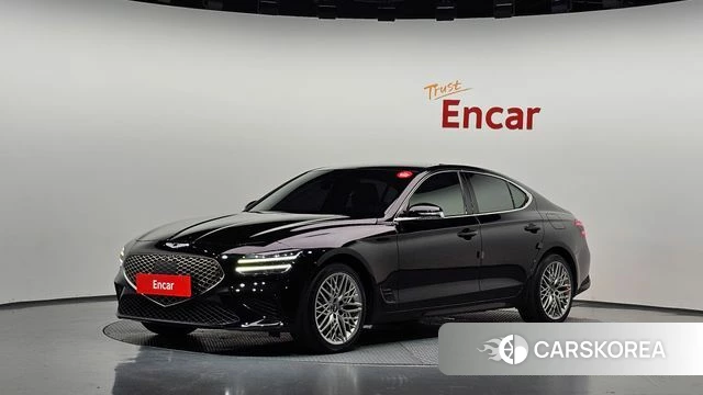 Genesis The New G70 2022 Черный из Кореи