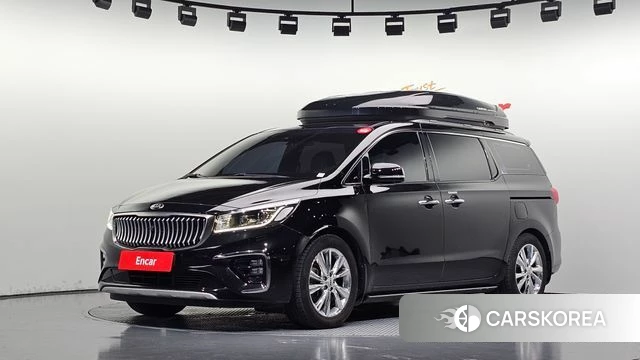 Kia The New Carnival 2018 Черный из Кореи