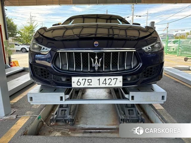 Maserati Ghibli 2018 Синий из Кореи