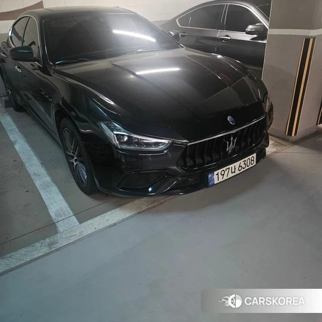 Maserati Ghibli 2018 Черный из Кореи