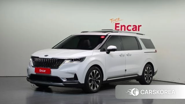 Kia Carnival 4th generation 2021 Белый из Кореи