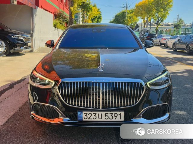 Mercedes-Benz S-Class W223 2023 Черный из Кореи