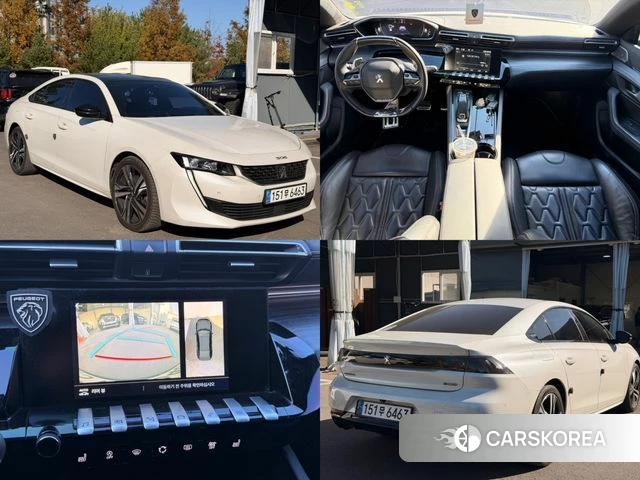 Peugeot 508 second Generation 2019 Белый из Кореи