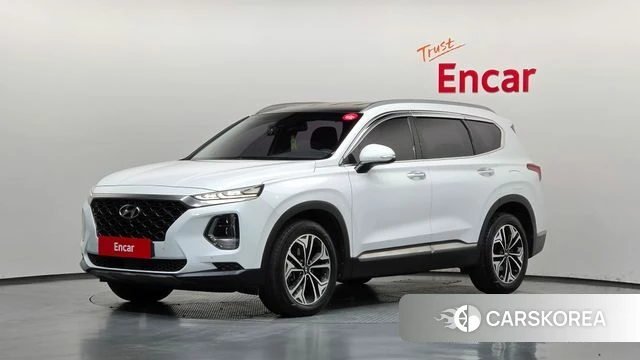 Hyundai Santa Fe TM 2018 Белый из Кореи