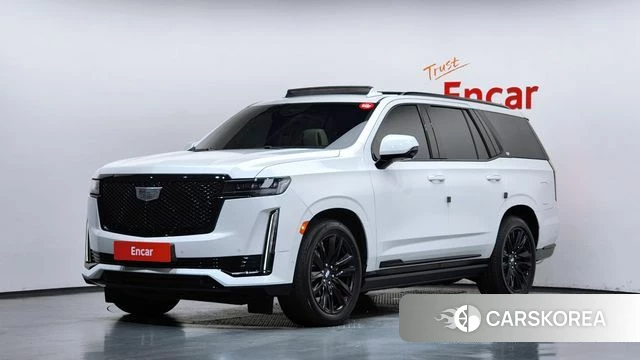 Cadillac Escalade 5th Generation 2022 Белый из Кореи
