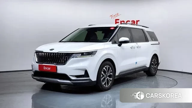 Kia Carnival 4th generation 2021 Белый из Кореи