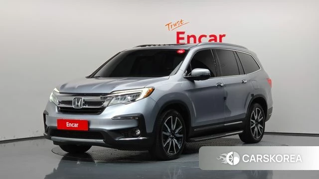 Honda Pilot 3rd generation 2019 Светло-серебряный цвет из Кореи