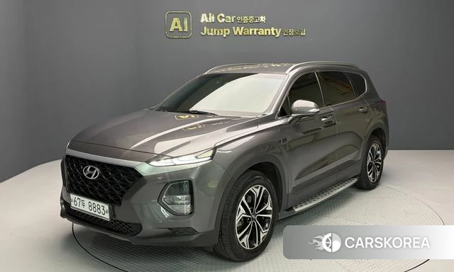 Hyundai Santa Fe TM 2018 Серый из Кореи